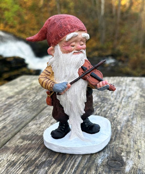 Hovedbilde Midthun-nisse med fiolin