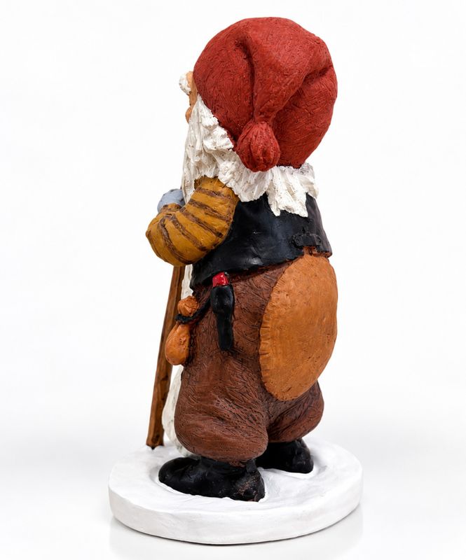 Midthun-nisse med vandrestav
